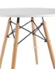 Picture of ALPHA 80 Round Dining Table (White)