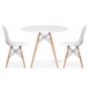 Picture of ALPHA 80 Round Dining Table (White)