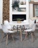 Picture of ALPHA 80 Round Dining Table (White)