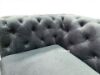 Picture of MANCHESTER 3/2/1 Seater Button-Tufted Velvet Fabric Sofa Range (Grey)