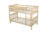 Picture of STARLET Single-Single NZ Pine Bunk Bed Frame (Natural)