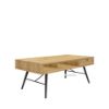 Picture of BALTIC 115 1DRW Wooden Coffee Table (Oak Colour)