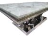 Picture of OPERA 130 Marble Top Stainless Steel Coffee Table (Grey)