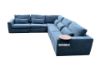 Picture of MAYA Sectional Modular Corner Sofa with Side Table (Navy Blue)