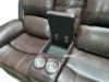 Picture of ROCKLAND Reclining Sofa (Brown) - 2 Seat with Storage Console (2RRC)