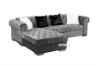 Picture of BILLY GOODWILL Sectional Chesterfield Tufted Velvet Sofa (Sandstone)