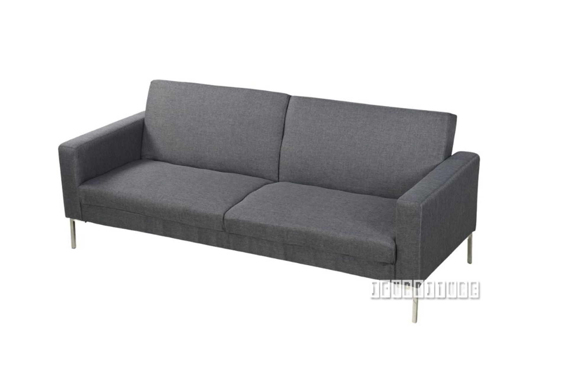 EVANS 3 Seater Sofa Bed (Dark Grey)