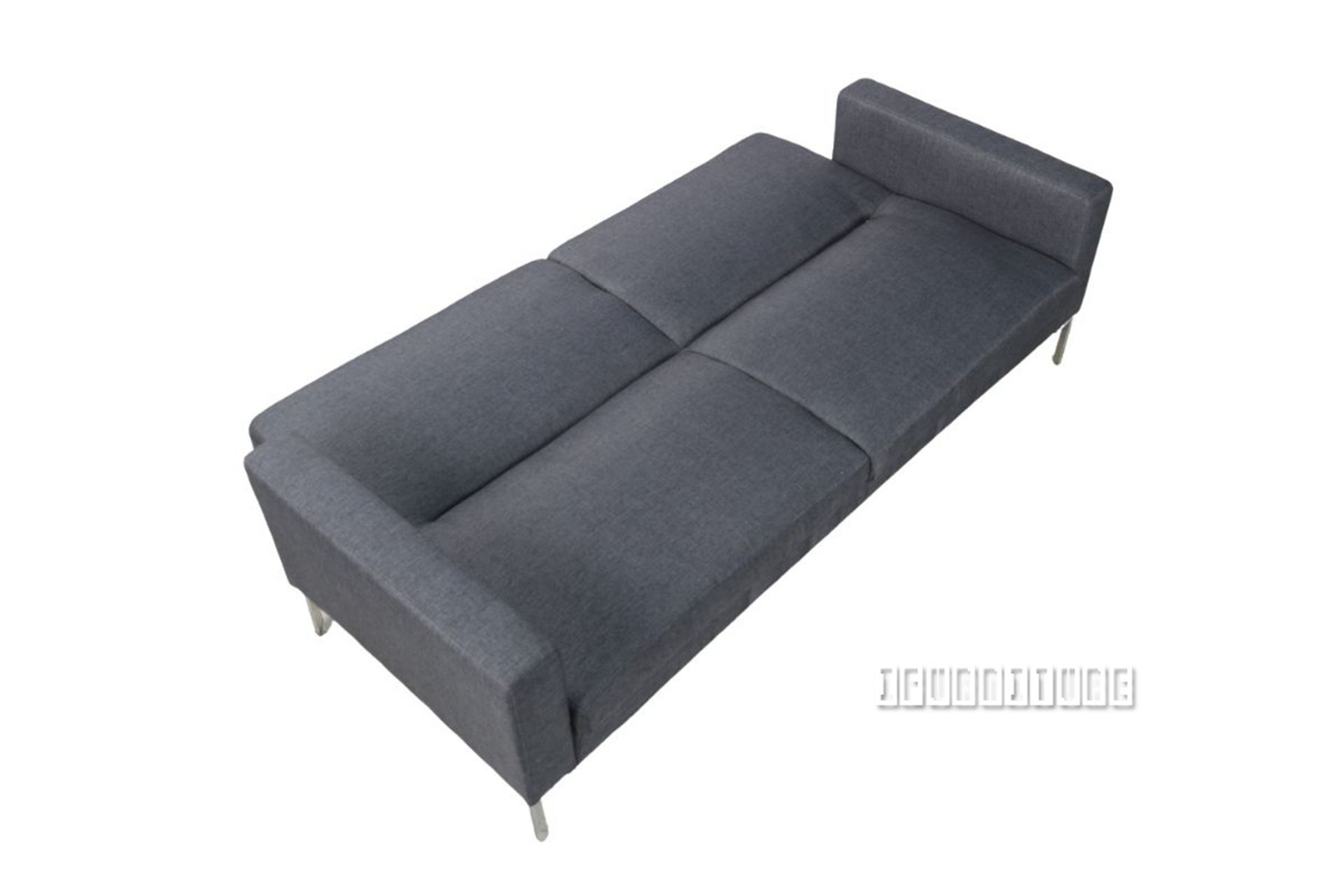 EVANS 3 Seater Sofa Bed (Dark Grey)