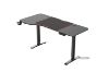 Picture of MATRIX 159 L-Shape Electrical Height Adjustable Desk with Jumbo Mouse Pad (Carbon Finishing)