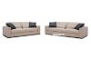 Picture of STANFORD Feather Filled Fabric Sofa in 3.5+2.5+1.5 Seat | Dust, Water & Oil Resistant (Cream Colour)