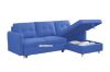 Picture of KAYDEN Reversible Sectional Sofa Bed with Storage (Blue)