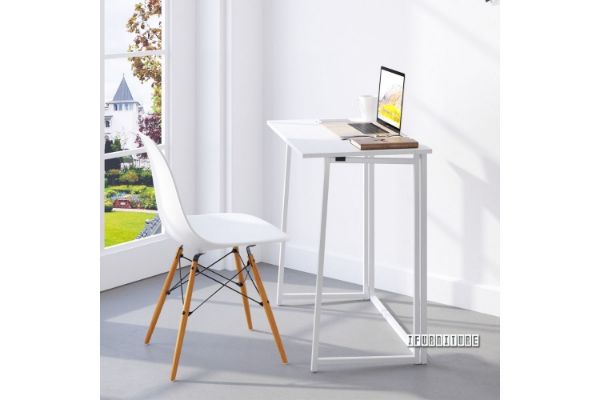 White fold desk discount