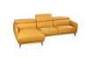 Picture of LUCCA Sectional Sofa in 100% Top leather (Yellow)