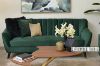 Picture of EVA 3+2+1 Velvet Sofa Range (Green)