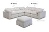 Picture of ALBERT Feather Filled Modular Sofa - 2 Armless Chair + 3 Corner + 1 Ottoman Set