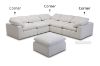 Picture of ALBERT Feather Filled Modular Sofa - Ottoman