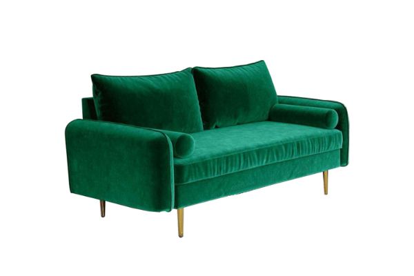 Picture of HENRY 2 Seat Sofa *Green Velvet