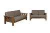 Picture of VENTURA 3/2/1 Seater Oak Sofa Range (Light Brown)