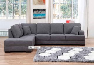 Picture of KARLTON L Shape Sofa *Light Grey - Facing Left