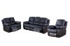 Picture of ABINGTON 1 Seat Reclining Sofa (Black) 