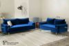 Picture of HENRY 3+2 Sofa Range *Space Blue Velvet