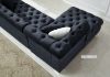 Picture of EDITH GOODWILL Sectional Chesterfield Tufted Velvet Sofa (Black)