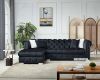 Picture of EDITH GOODWILL Sectional Sofa (Black) - Facing Left