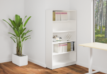 Picture of ZARA 840 - 5 Layers Bookshelf (White)