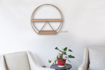 Picture of GENOA 46x41cm Round Wall Shelf