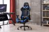 Picture of RACER Ergonomic Gaming Chair with Footrest (Blue)