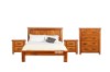 Picture of RIVERWOOD 4PC/5PC/6PC Bedroom Combo in Queen/King/Super King Size (Rustic Pine)