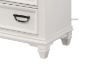Picture of CHARLES Bedside Table *White & Grey