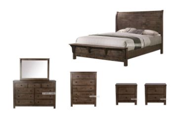 Picture of HEMSWORTH Bedroom Set - 6PC Combo (Super King/Eastern King)