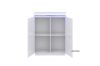 Picture of BLANC 96 Buffet with LED Lights (High Gloss White)