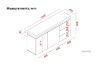 Picture of BLANC 1.5M Buffet with LED Lights (High Gloss White)