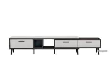 Picture of LANGFORD 208-278 Sintered Stone Top Extendable TV Unit 