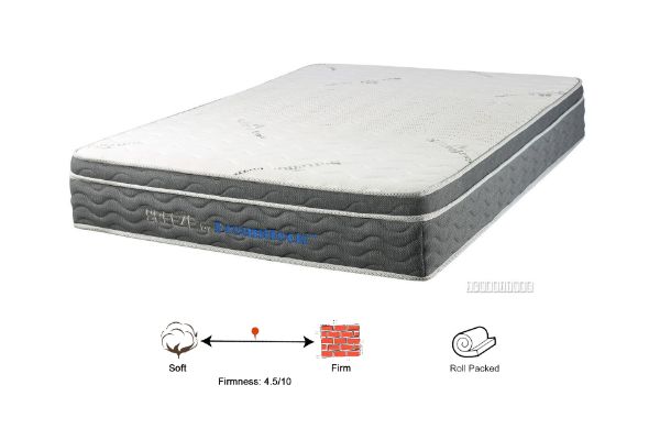 Picture of BREEZE 5-Zone Memory Foam Pocket Spring Mattress in Single/King Single/Double/Queen/King/Super King Size