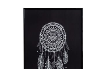 Picture of GYPSET DREAM CATCHER Wall Art (34.6x46.6cm) (Black)