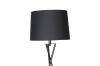 Picture of FLOOR LAMP 226 with Black Metal Tripod Legs and Leather Wrap