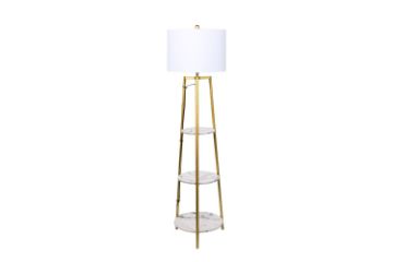Picture of FLOOR LAMP 728 in Gold Metal Etagere