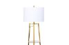 Picture of FLOOR LAMP 728 in Gold Metal Etagere