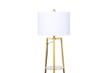 Picture of FLOOR LAMP 728 in Gold Metal Etagere