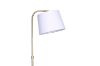 Picture of FLOOR LAMP 729 marble base with Round Glass End Table