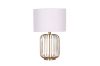 Picture of TABLE LAMP 734 with Metal Cage (Gold Finish)