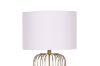 Picture of TABLE LAMP 734 with Metal Cage (Gold Finish)