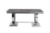 Picture of OPHELIA Marble Top Stainless Steel Legs Dining Table - 2.0M