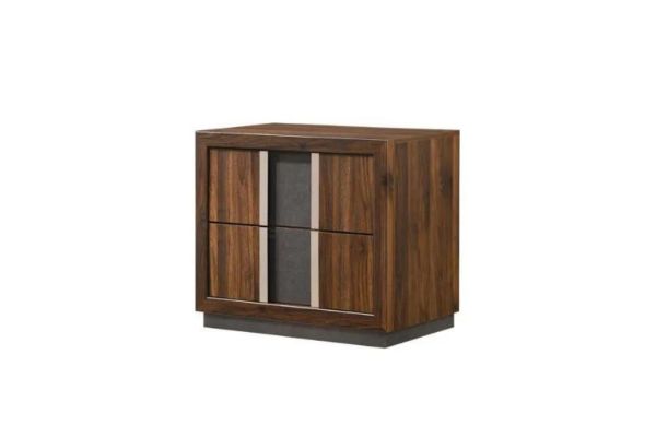 Picture of SANDRA Bedside Table (Walnut Colour)