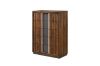 Picture of SANDRA 5-Drawer Tallboy (Walnut Colour)