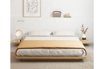 Picture of YORU 2PC/3PC Japanese Bed base Set in Queen/Super King Size