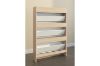Picture of MARK 60/80 3DRW Shoe Cabinet (Oak-White Colour)